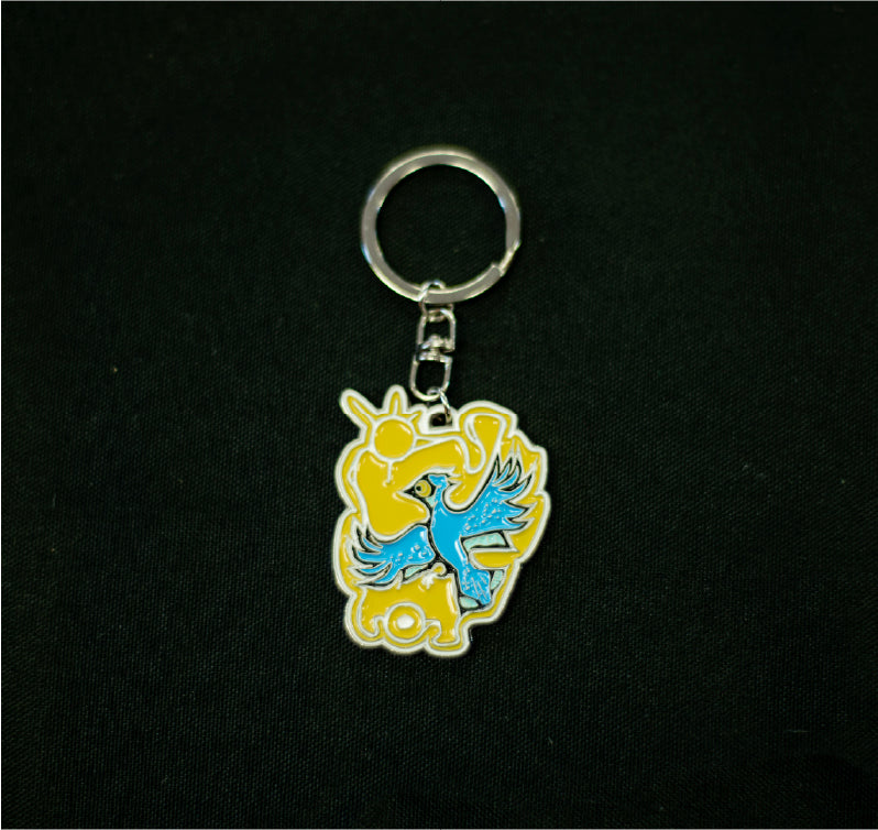 Blue Jay Keychain