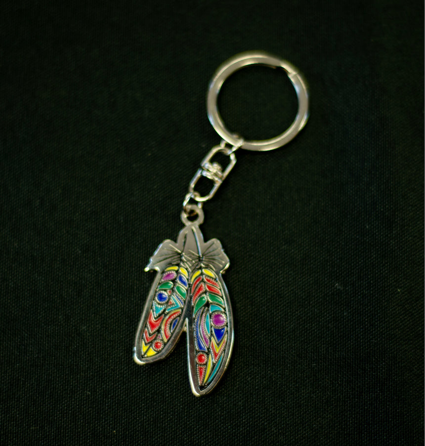 Feather Keychain